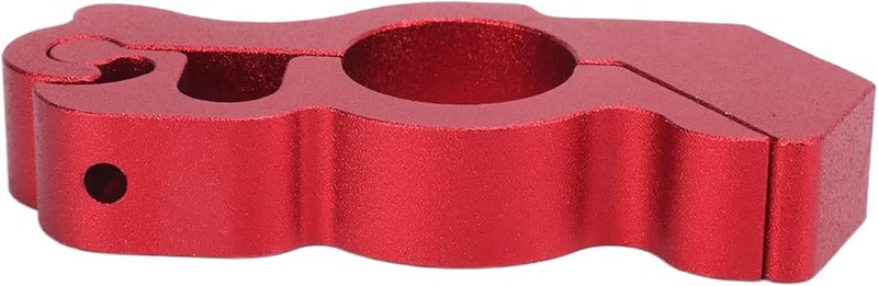 Heavy Duty Motorcycle Brake Lock Aluminum Handlebar Security Lock with Stainless Steel Wire Red - Image 4